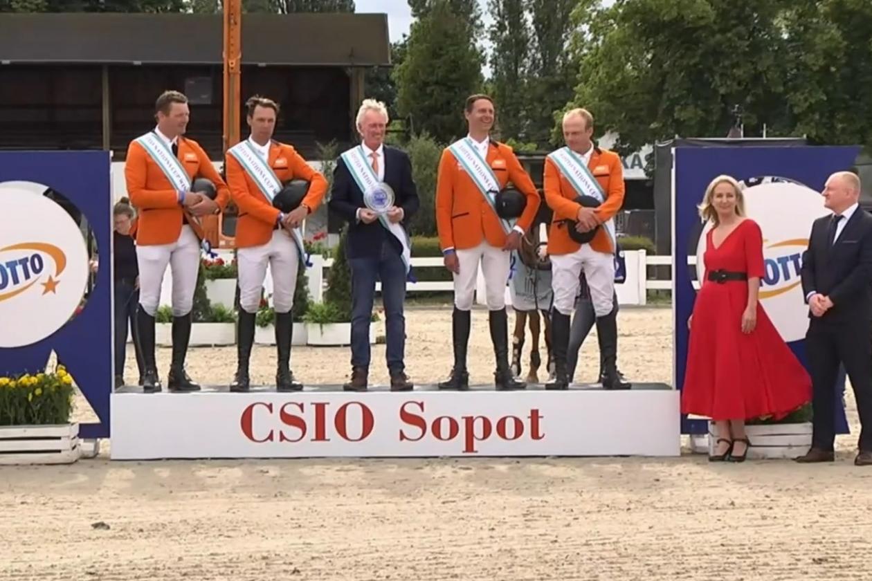 Goud in CSIO Sopot!